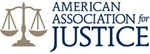 Logo of the American Association for Justice