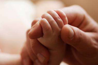 Image of a baby's hand